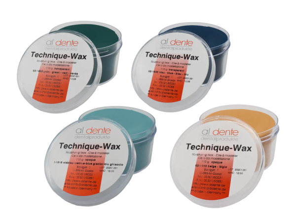 Technique Wax - Universal Sculpturing Wax green transparent, 110 g