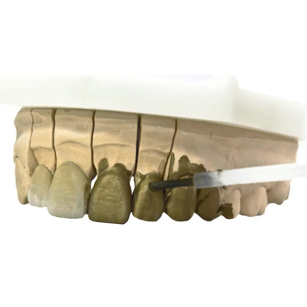 Ceramic Texture Marker Gold + Thinner, 2 x 20 ml – al dente Dentalprodukte, Keramikmassen