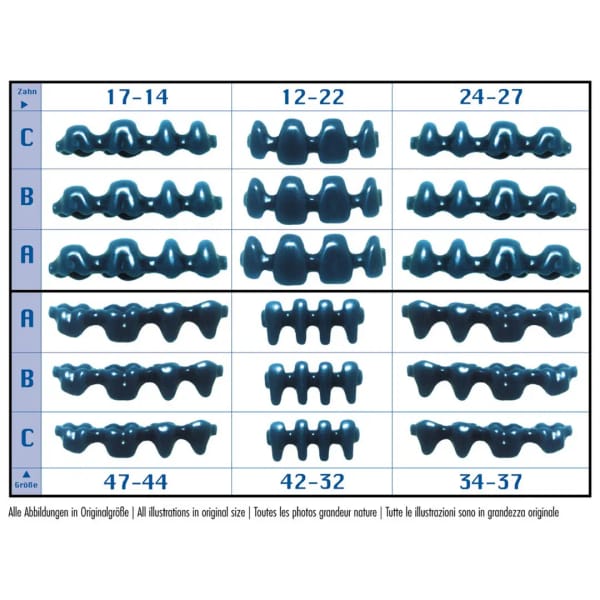 Prefabricated Wax Pontics Without Collar