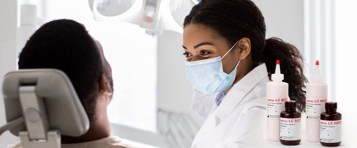 Hartunterfütterungs-Mix für Prothesen – Astron Dental Corp., Kunststoffe