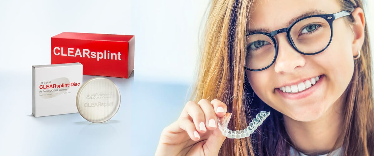 CLEARsplint Disc – Astron Dental Corp., Kunststoffe