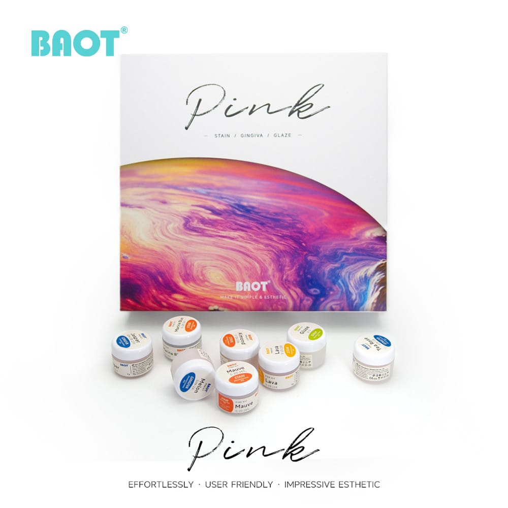 BAOT Pink Stain Paste for Gingiva Gum – Baot Biological Technology Co.,Ltd., Keramikmassen