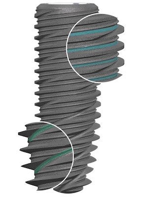 Kontact™ S in titanio puro di grado 4 (T60) – BIOTECH DENTAL, Implantologie