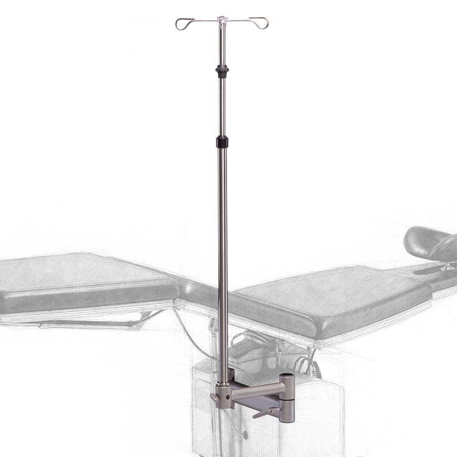 Infusionsständer an der Säule, schwenkbar Z1.277 – BRUMABA, Sonstige Einrichtungsgegenstände