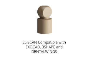 EL/BL Scan Abutments – C-TECH IMPLANT srl, Scanbodies