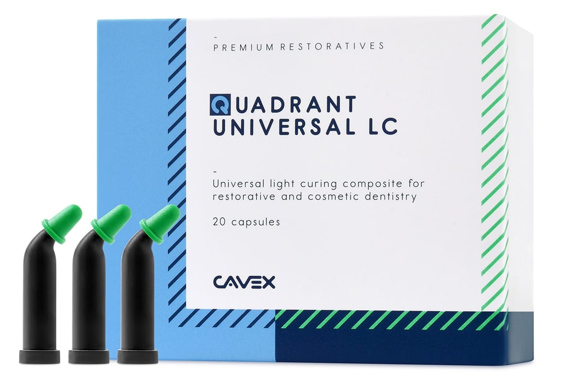 Farbring Quadrant Universal LC 11 Farben – Cavex Holland BV, Universal-Composites