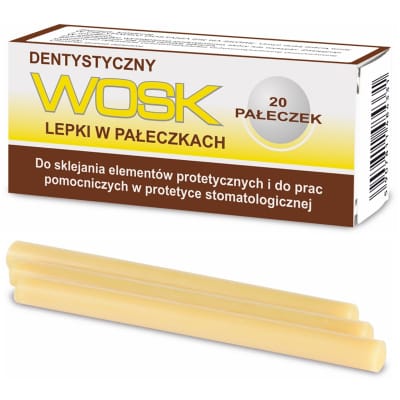 ZAHNÄRZTLICHES KLEBEWACHS IN STÄBCHEN 100 g – CHEMA-Elektromet Co-op, Wachse