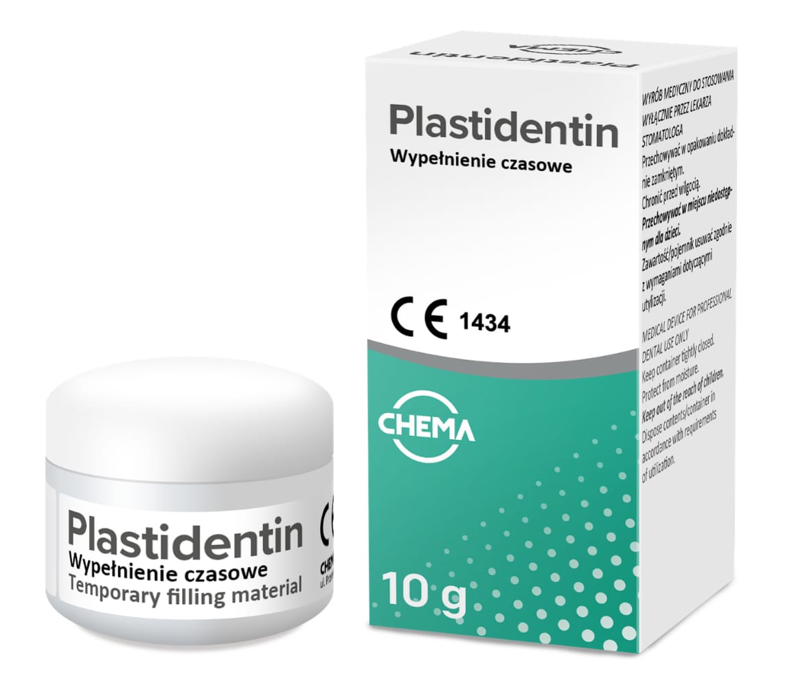 PLASTIDENTIN – CHEMA-Elektromet Co-op, Provisorische Verschlussmaterialien