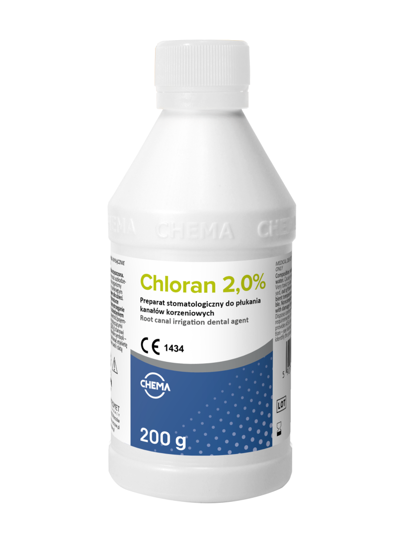 CHLORAN 2,0% – CHEMA-Elektromet Co-op, Wurzelbehandlung