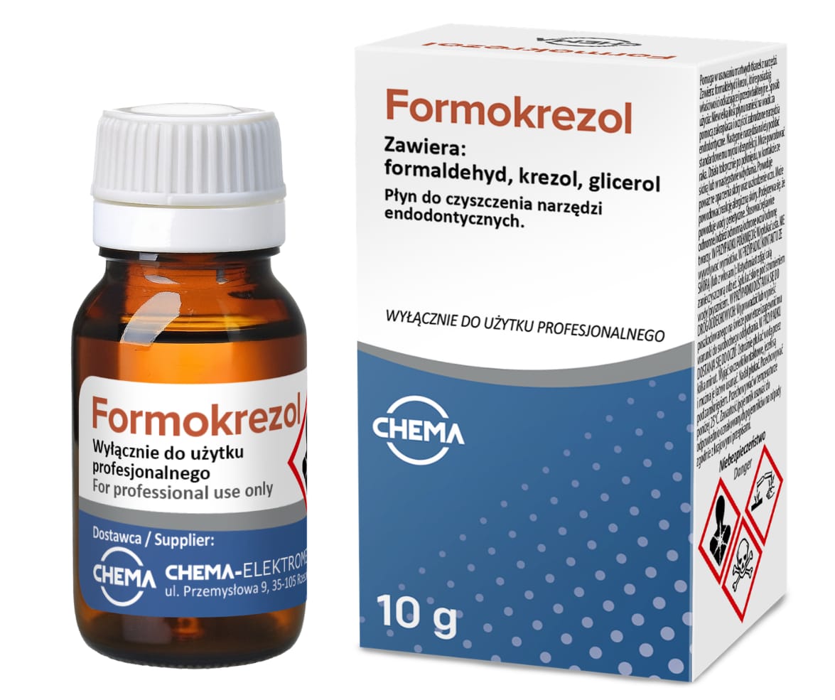 FORMOKREZOL – CHEMA-Elektromet Co-op, Instrumentendesinfektion