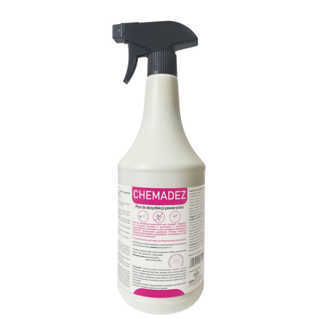 CHEMADEZ – CHEMA-Elektromet Co-op, Flächendesinfektion