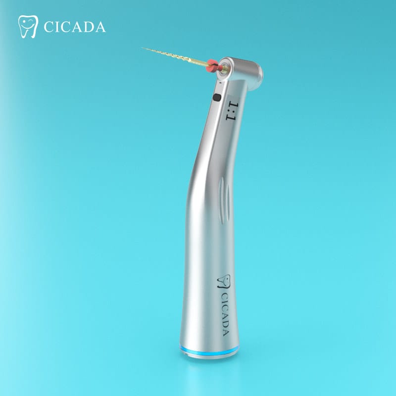 Fiber Optic Low Speed Handpiece Inner Water Spray 1:1 CV/DX 1L – Foshan Cicada Dental Instrument Co., Ltd, Handstücke