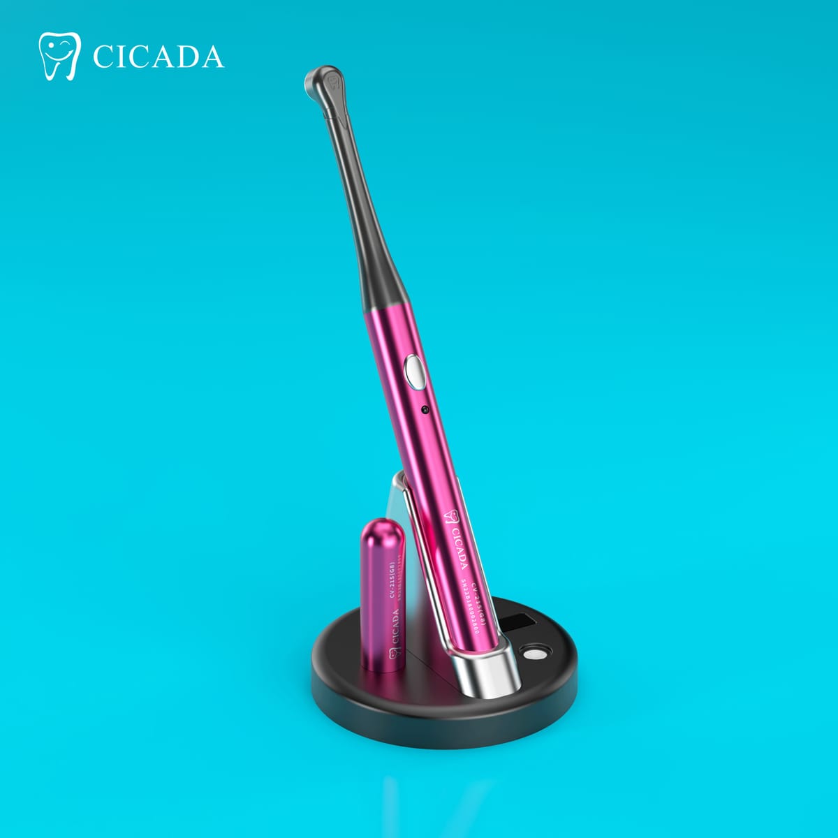 1 Sec LED Curing Light with 360° Rotatable Head CV-215(G8) – Foshan Cicada Dental Instrument Co., Ltd, Lichtpolymerisationsgeräte und Zubehör