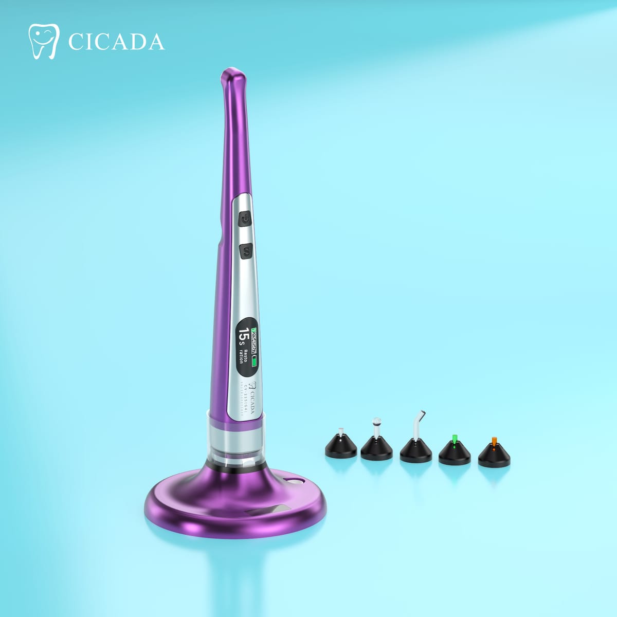 LED Curing Light CV-215(G4) – Foshan Cicada Dental Instrument Co., Ltd, Lichtpolymerisationsgeräte und Zubehör