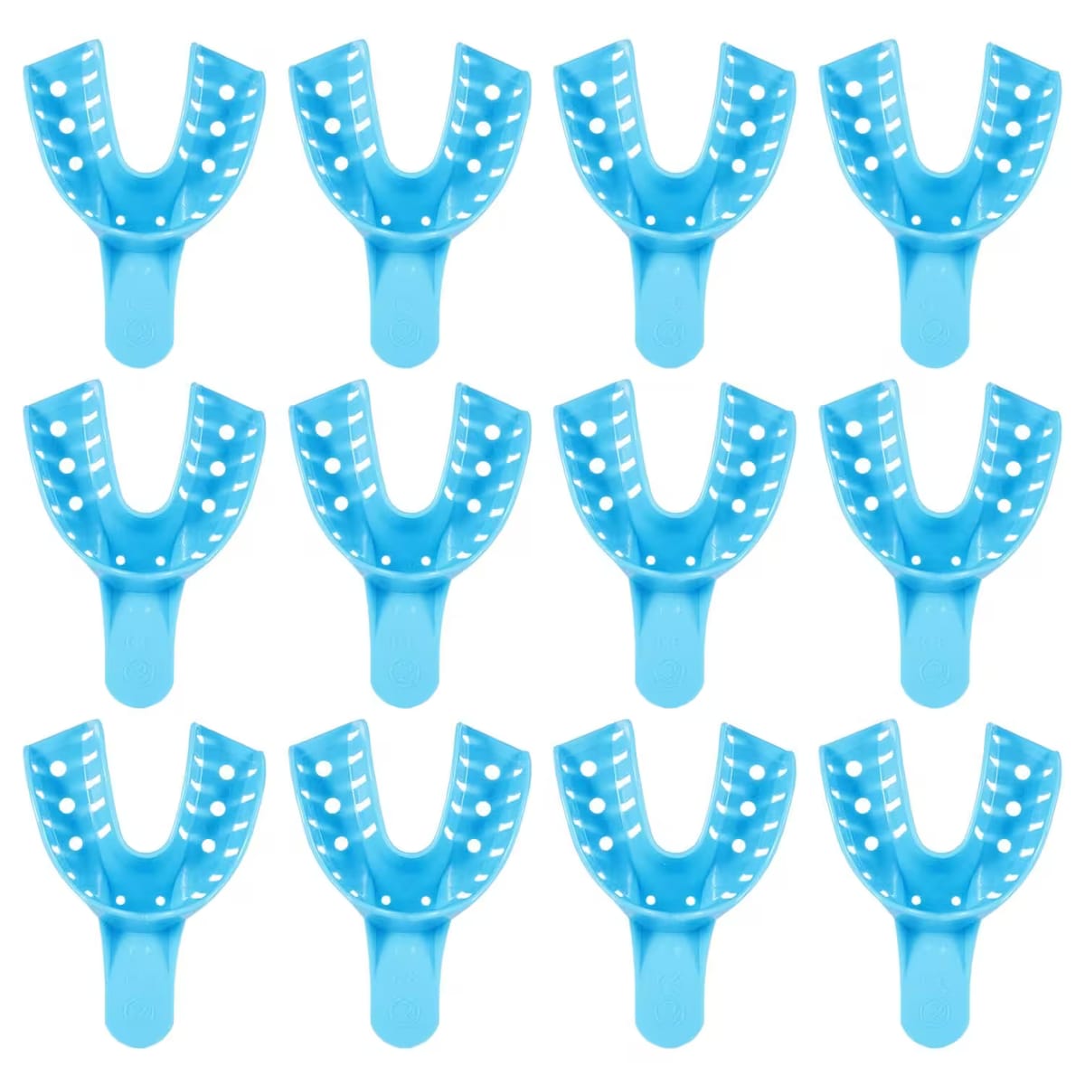 Impression Trays Disposable Large Lower 12 – ComDent – Commic International Ltd., Abdrucklöffel