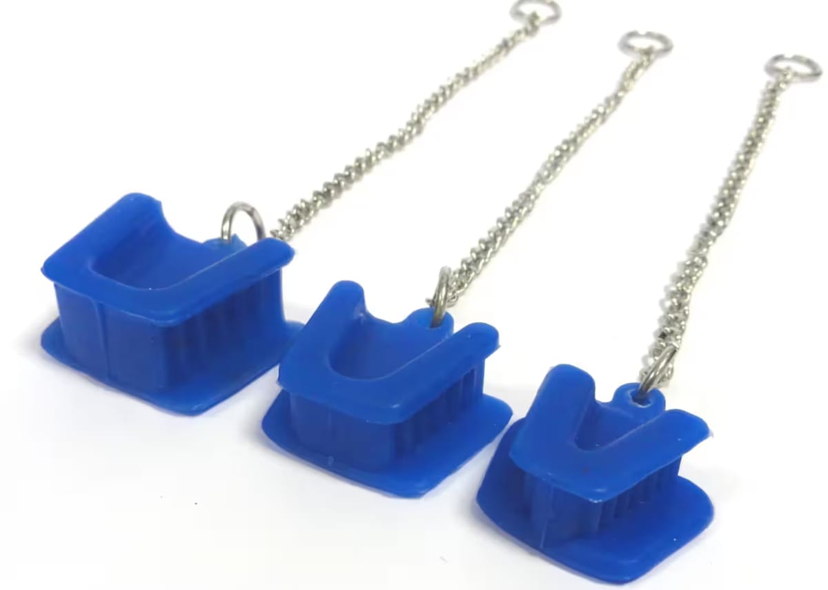 McKesson Mouth Props With Chain Blue – Commic International Ltd., Chirurgische Instrumente