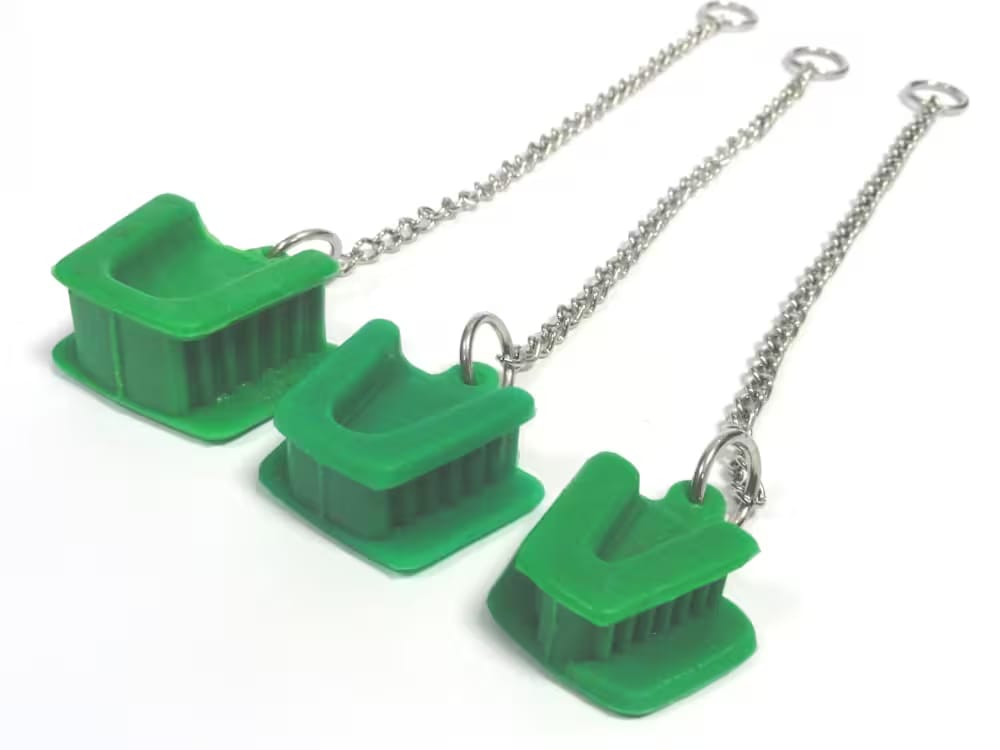 McKesson Mouth Props With Chain Green – ComDent – Commic International Ltd., Chirurgische Instrumente