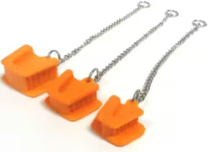 McKesson Mouth Props With Chain Orange – Commic International Ltd., Chirurgische Instrumente