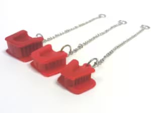 McKesson Mouth Props With Chain Red – Commic International Ltd., Chirurgische Instrumente
