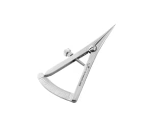Castroviejo Caliper 9cm, 0-20mm Straight