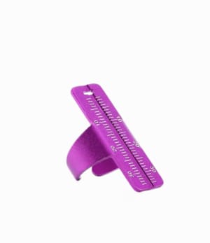 Endo Ruler 35mm, Finger Ruler, Span, Purple – Commic International Ltd., Zubehör für Wurzelbehandlung
