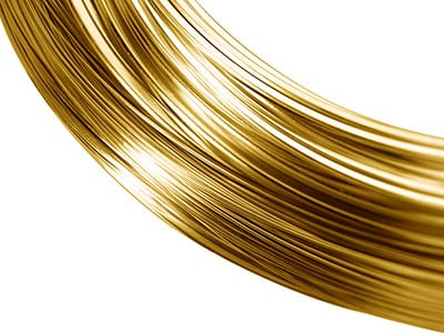 14ct Yellow Gold Round Wire 1.50mm, 100% Recycled Gold – Cookson Dental, Legierungen und Lote