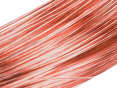 18ct Red Gold Round Wire 0.80mm, 100% Recycled Gold – Cookson Dental, Legierungen und Lote