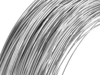 18ct White Gold Round Pin Wire 1.00mm Fully Hard, Coils, 100% Recycled Gold – Cookson Dental, Legierungen und Lote