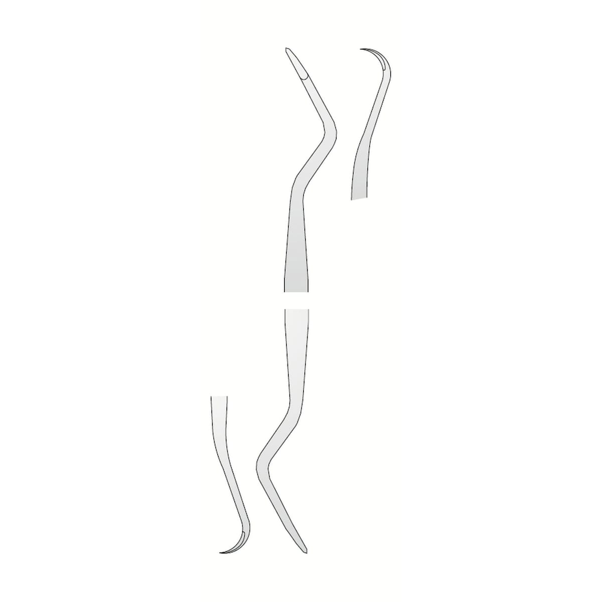 CURETTE McCALL 11A/12A 224520 – Coricama srl, Küretten