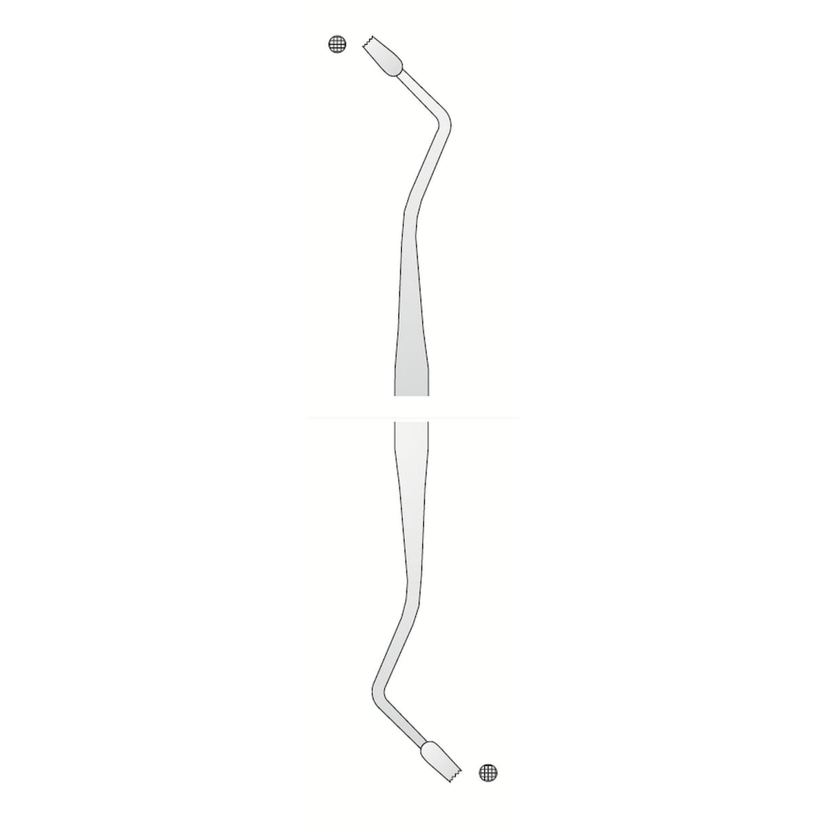 FILLING INSTRUMENT M1Z SERRATED 324430 – Coricama srl, Stopfer