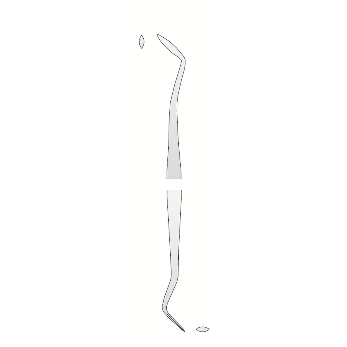AMALGAM CARVER HOLLENBACK 1/2 342440 – Coricama srl, Amalgamschnitzer