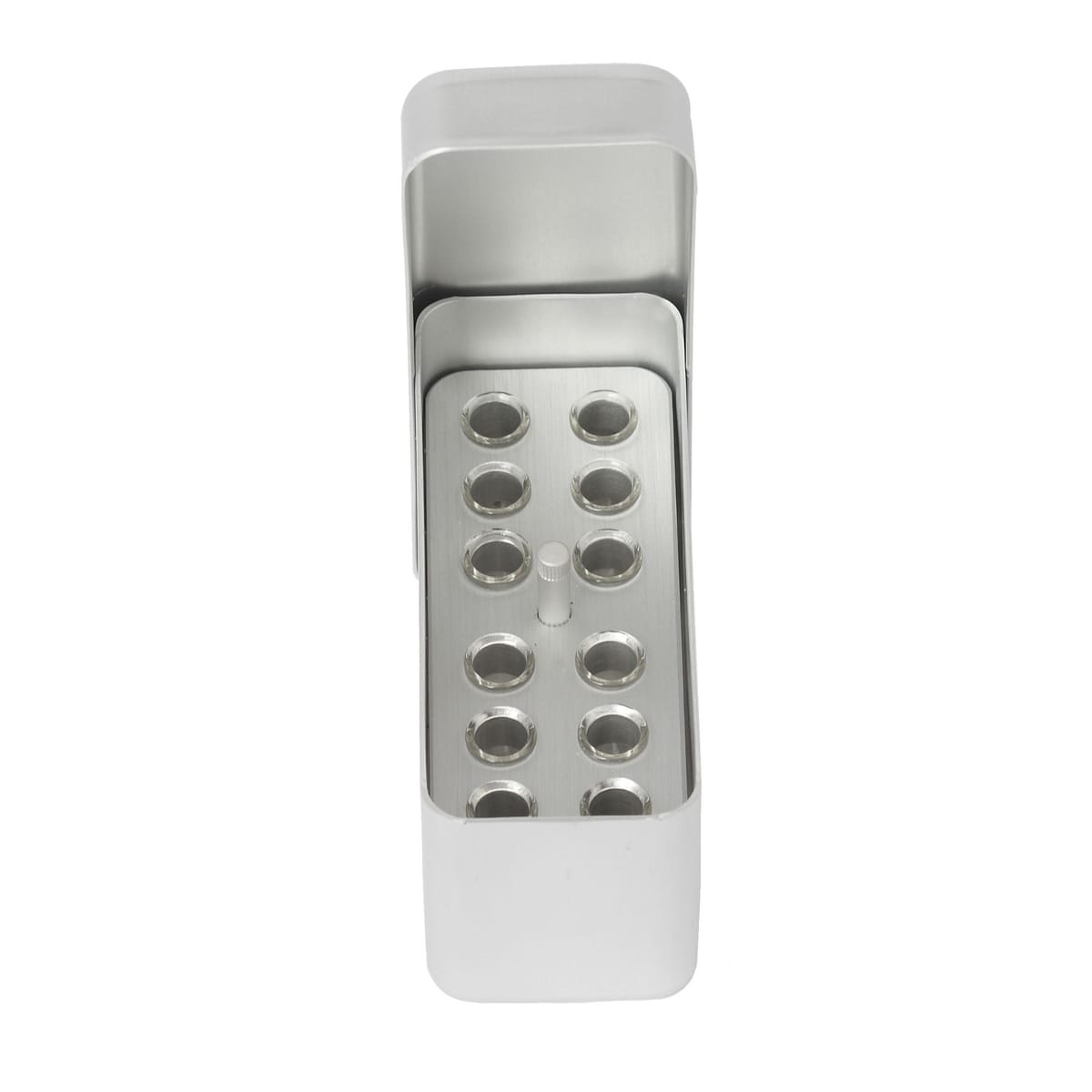 ENDODONTIC BOX ALUMINIUM SMALL 12 SR/SR 399183 – Coricama srl, Endoboxen