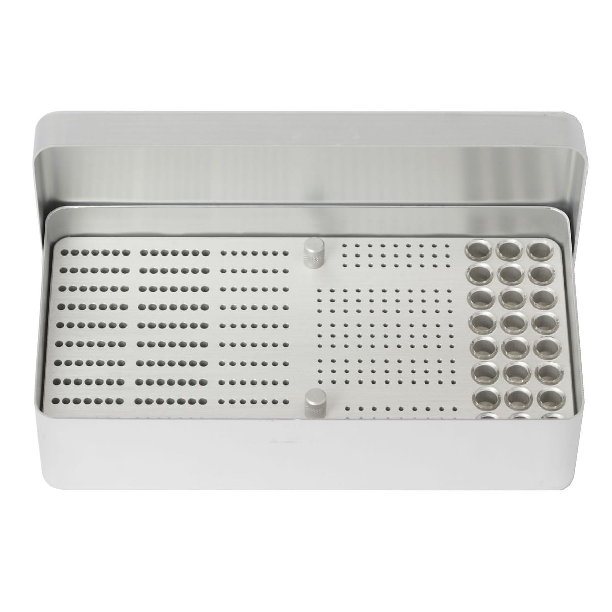 ENDODONTIC BOX ALUMINIUM LARGE 210/153/24 SR/SR 399373 – Coricama srl, Endoboxen