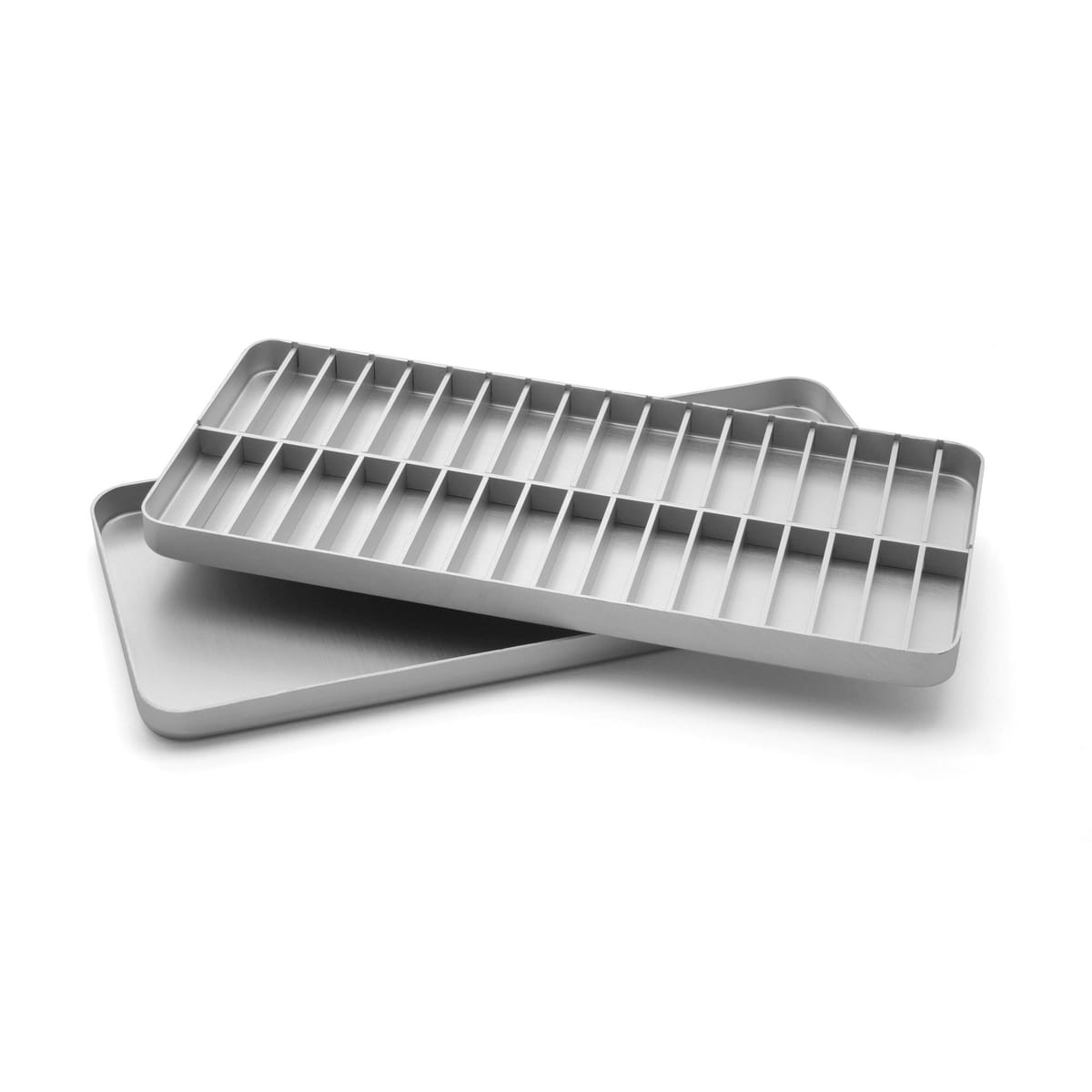 TRAY FOR ENDODONTIC ALUMINIUM WITH LID 399913 – Coricama srl, Endoboxen