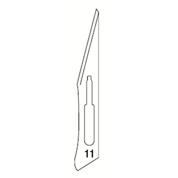 SCALPEL BLADES N.11 - 100 pcs 518110