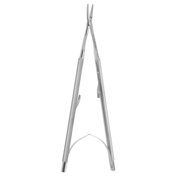 NEEDLE HOLDER BARRAQUER mm160 CURVED 520250