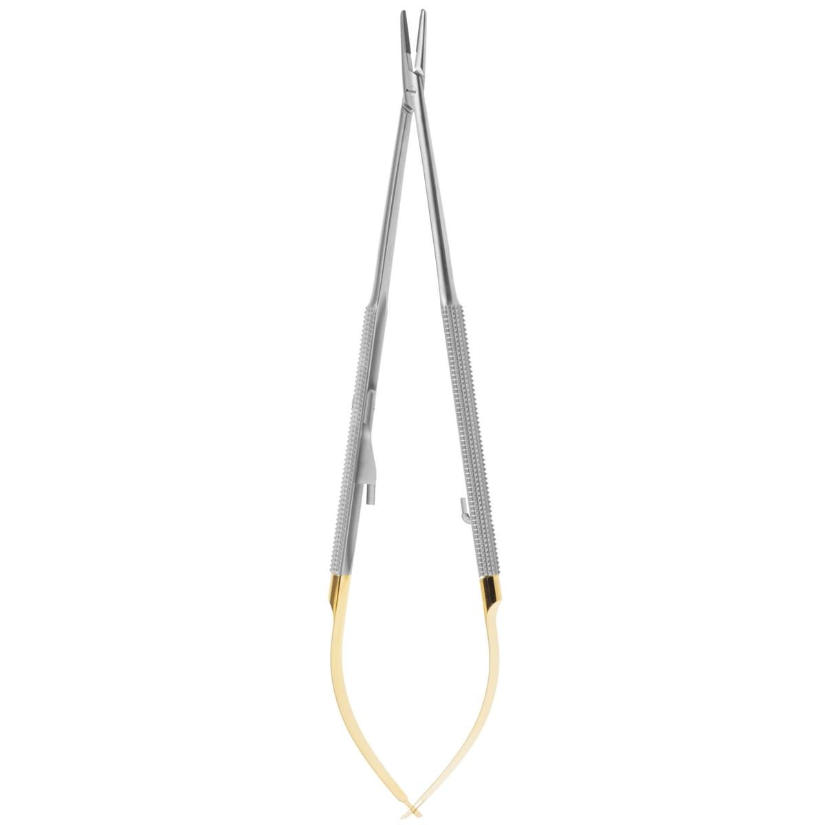 NEEDLE HOLDER CASTROVIEJO mm180 R TC 520371 – Coricama srl, Nadeln und Fäden
