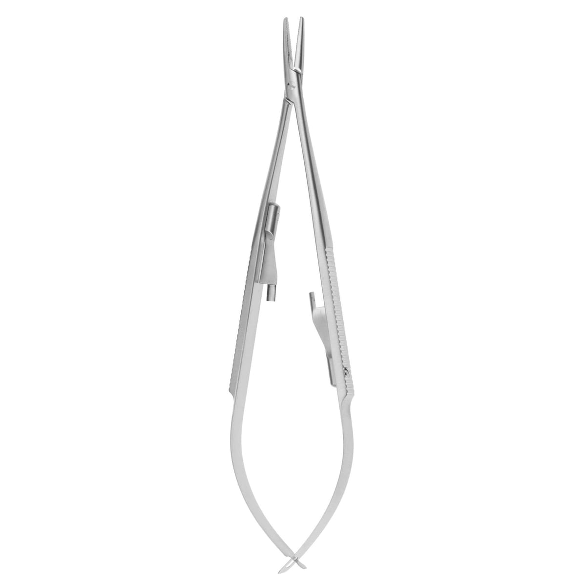 NEEDLE HOLDER CASTROVIEJO mm140 F 520420 – Coricama srl, Nadeln und Fäden
