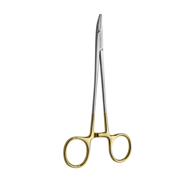 NEEDLE HOLDER CRILE-WOOD mm150 CURVED TC 520871