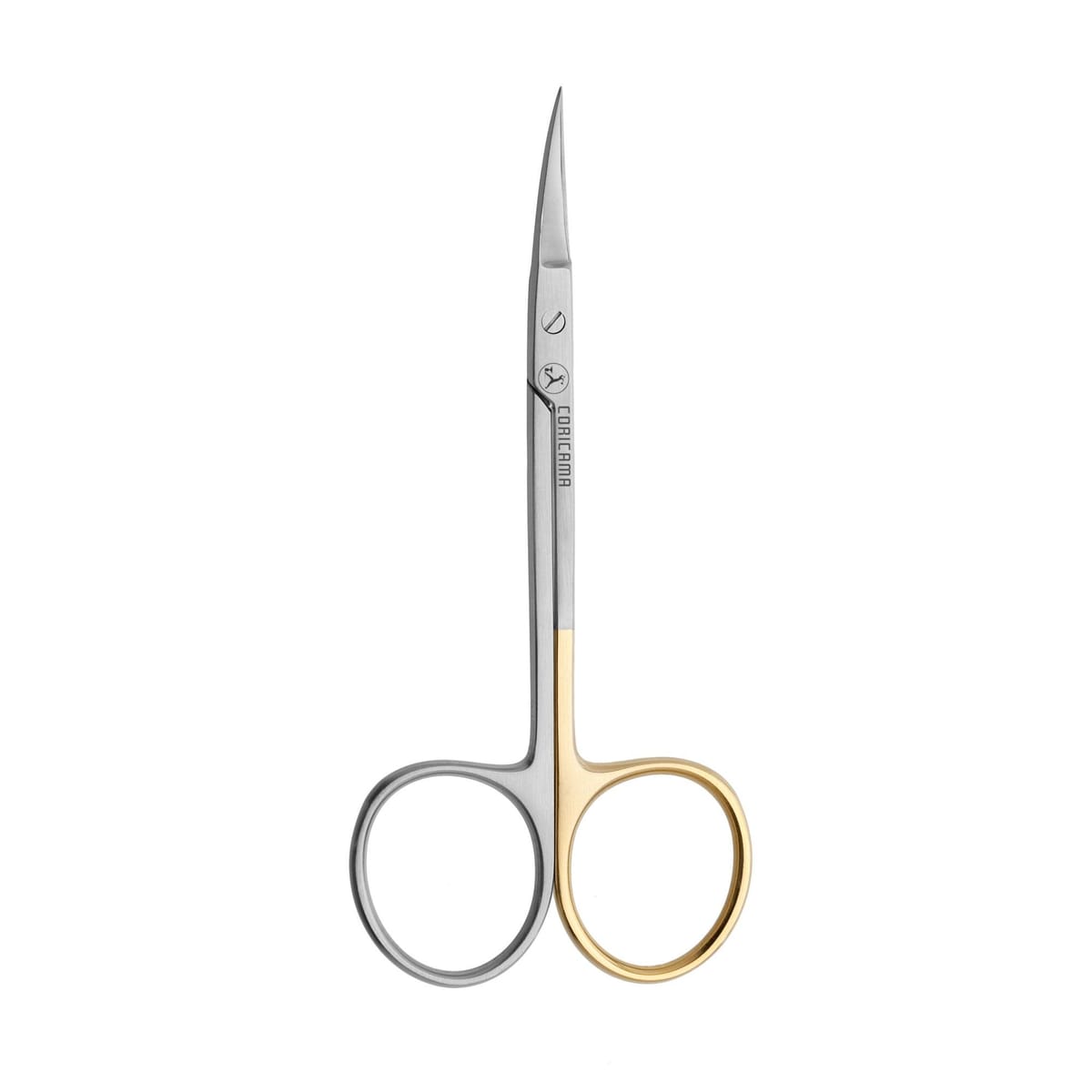 SCISSOR IRIS mm115 SUPERIOR CUT CURVED 535250 – Coricama srl, Gingivektomiemesser - Zahnfleischscheren