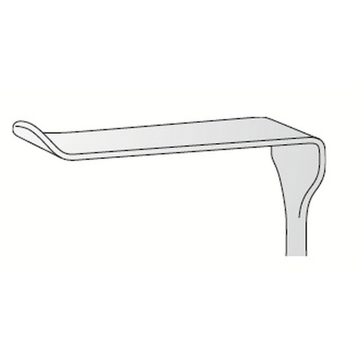 RETRACTOR KOCHER mm56x11 EXT. 560195 – Coricama srl, Wangenhalter - Wundhaken