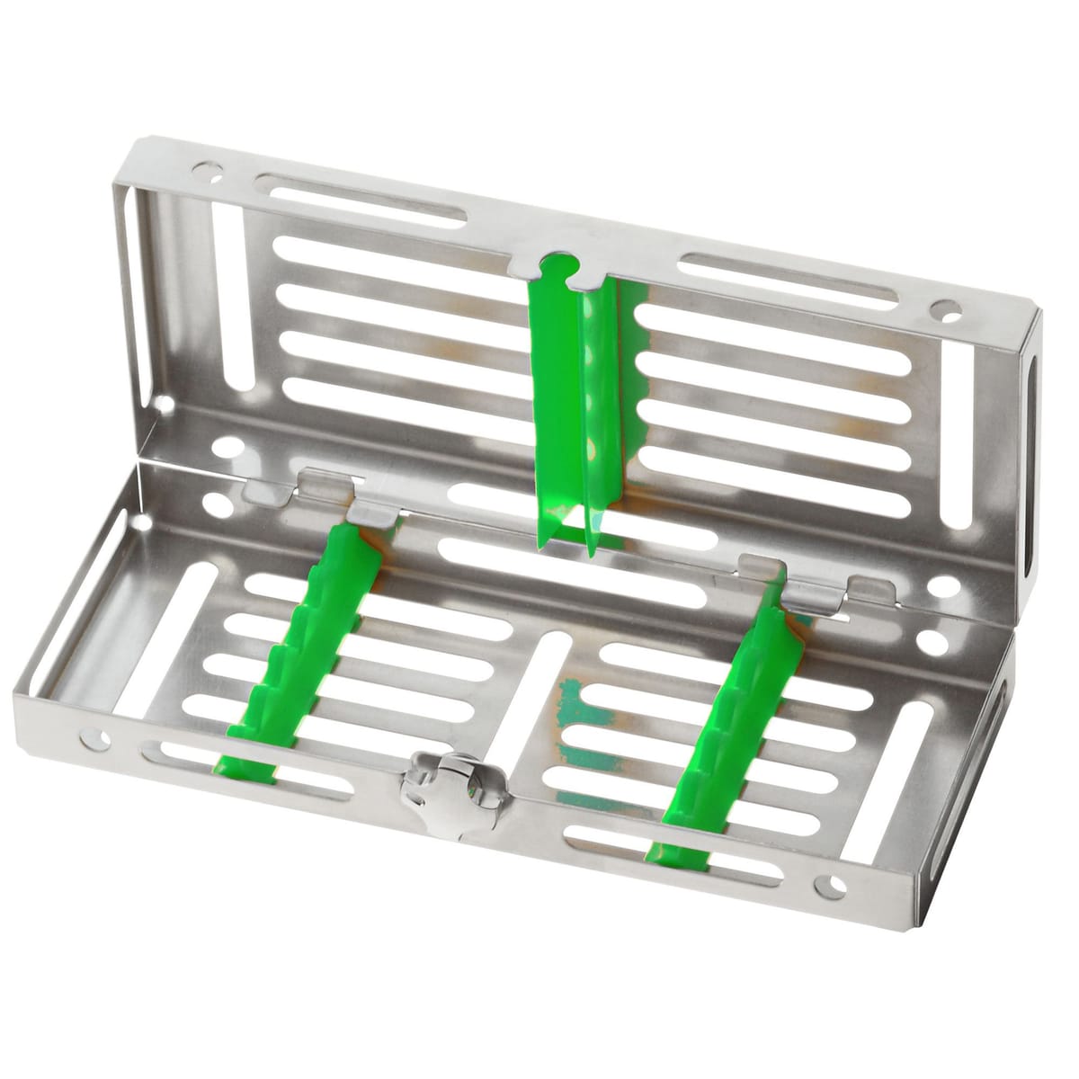 TRAY GAMMAFIX UN GREEN 911010 – Coricama srl, Trays, Sterilcontainer und Zubehör