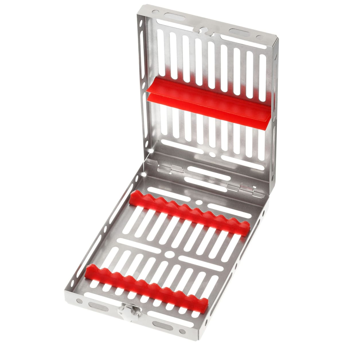 TRAY GAMMAFIX DOI RED 911230 – Coricama srl, Trays, Sterilcontainer und Zubehör