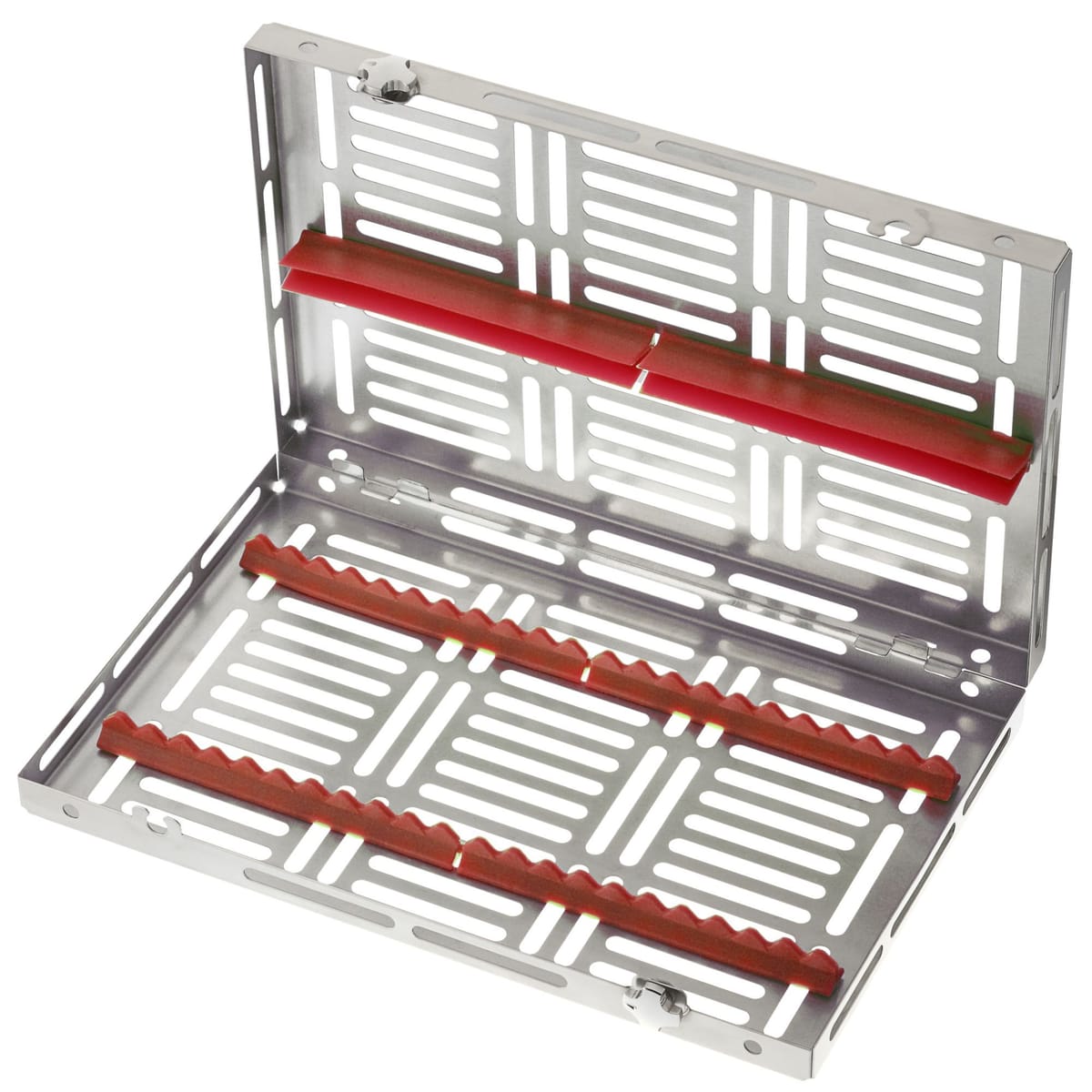 TRAY GAMMAFIX CINC RED 911830 – Coricama srl, Trays, Sterilcontainer und Zubehör