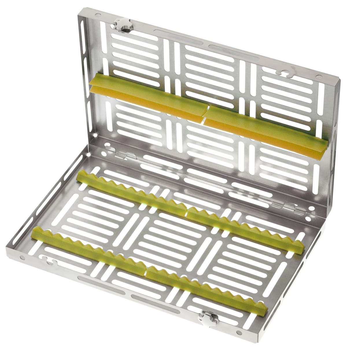 TRAY GAMMAFIX CINC YELLOW 911840 – Coricama srl, Trays, Sterilcontainer und Zubehör