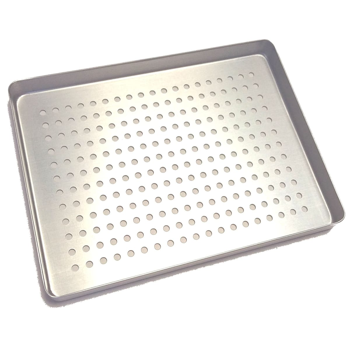 TRAY SMALL PERFORATED ALUMINIUM SILVER 921443 – Coricama srl, Trays, Sterilcontainer und Zubehör