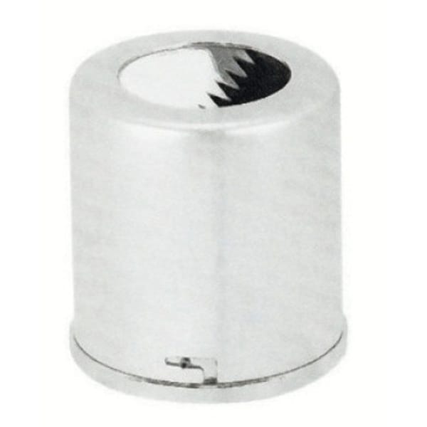 WASTE CONTAINER ALUMINIUM SILVER 942123