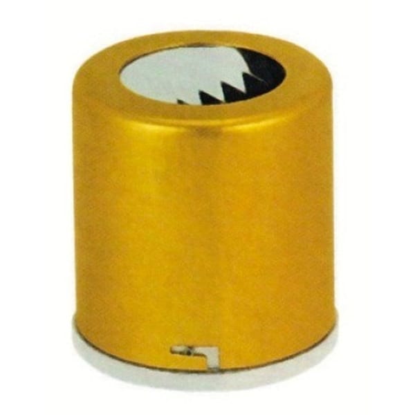 WASTE CONTAINER ALUMINIUM GOLDEN 942143
