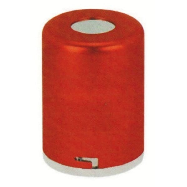 COTTON PELLET DISPENSER - ALUMINIUM RED 942233