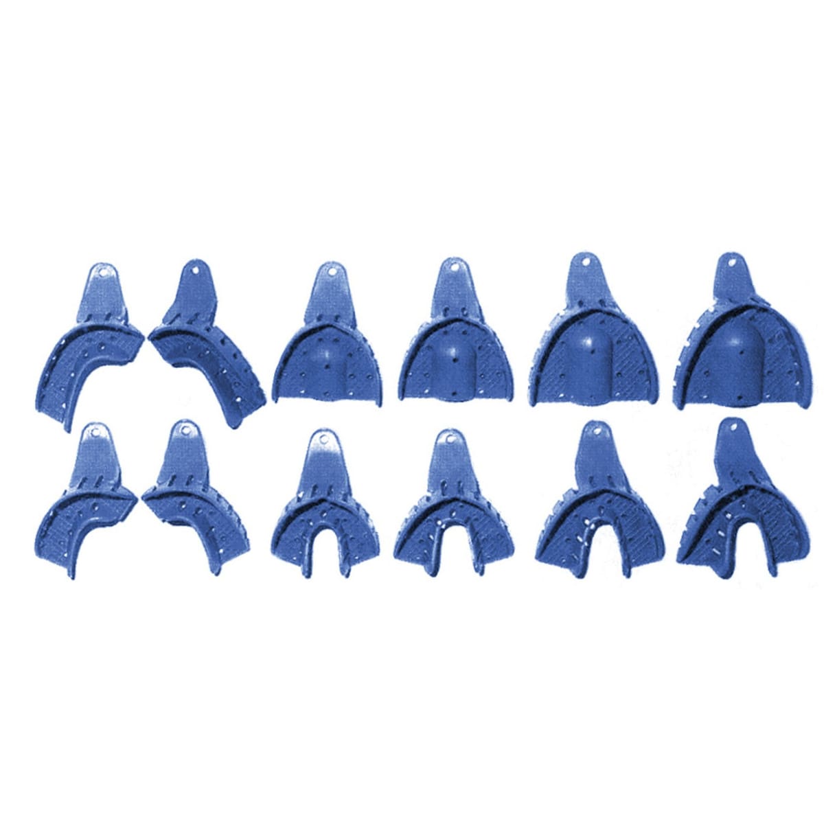 845100 - KIT IMPRESSION-TRAY DISPOSABLE 24 pcs – Coricama srl, Einmalabdrucklöffel